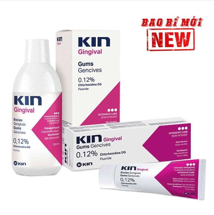 Kem đánh răng ngăn ngừa và điều trị viêm nướu Kin Gingival
