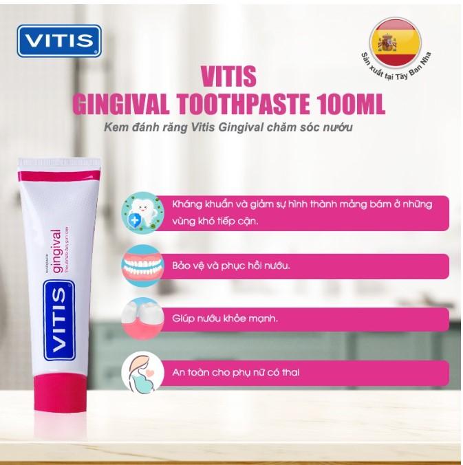 Kem đánh răng Vitis Gingival