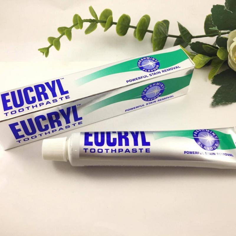 Kem đánh răng tẩy trắng Eucryl Toothpaste