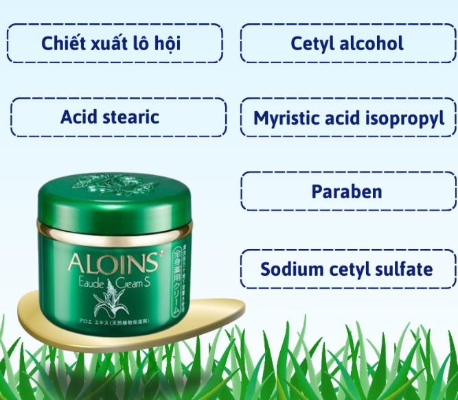 Kem dưỡng ẩm Aloins Eaude Cream S