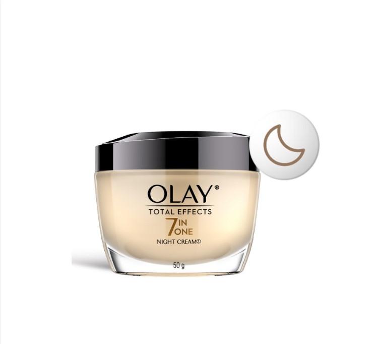 Kem dưỡng ẩm ban đêm Olay Total Effects