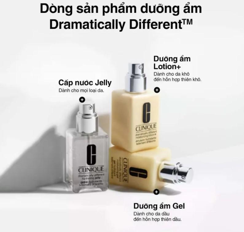 Kem dưỡng ẩm cân bằng kiểm soát cho da dầu Clinique Dramatically Different Moisturizing Gel - Moisturizer 125ml