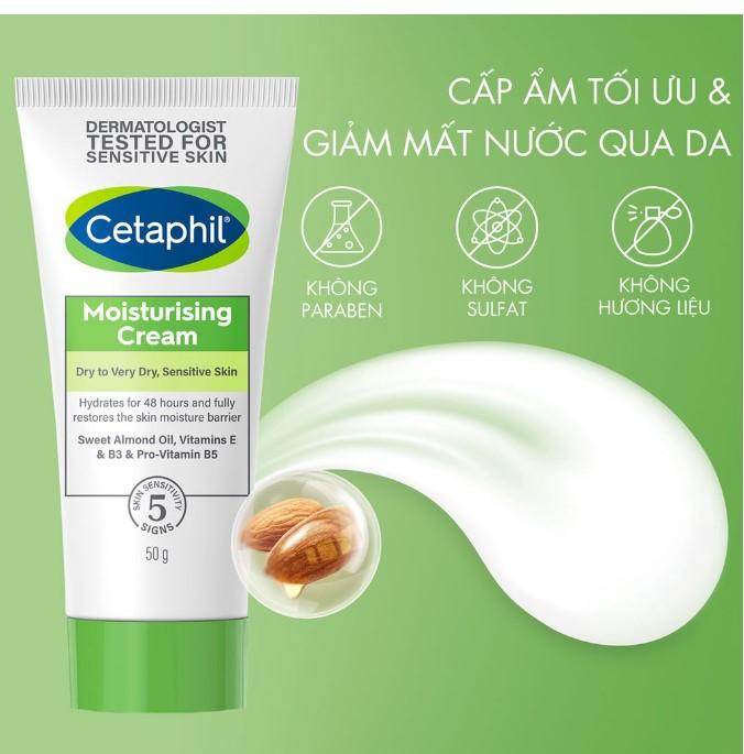 Kem dưỡng ẩm Cetaphil Moisturizing Cream 50g
