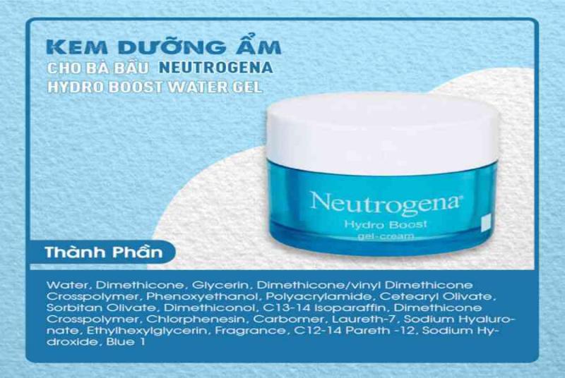 Kem dưỡng ẩm cho bà bầu Neutrogena Hydro Boost Water Gel