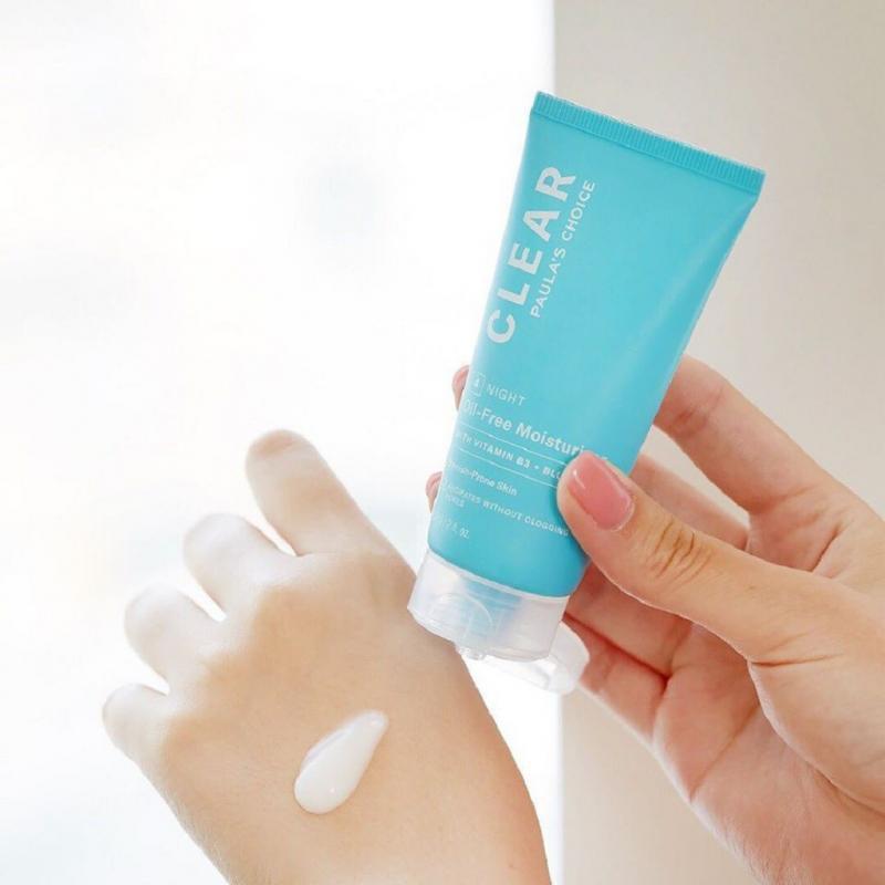 Kem dưỡng ẩm dịu nhẹ không chứa dầu dành cho da mụn Paula's Choice Oil Free Moisturizer