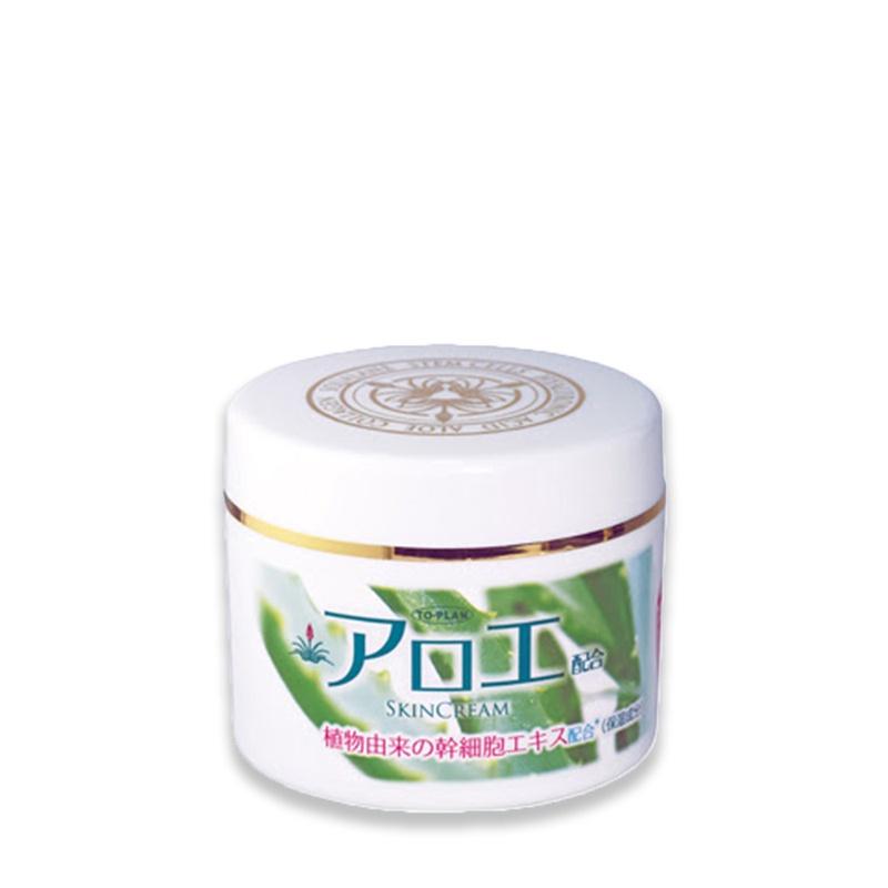 Kem dưỡng ẩm toàn thân chiết xuất lô hội To-Plan Aloe Cream Nhật Bản 220g