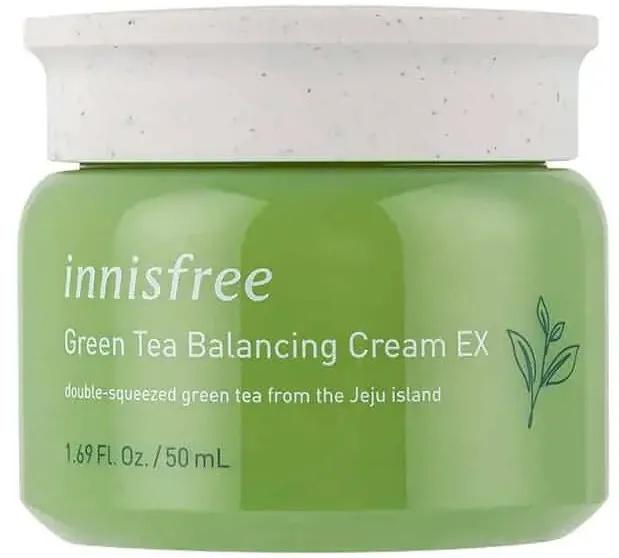 Kem dưỡng cân bằng ẩm trà xanh innisfree Green Tea Balancing Cream EX
