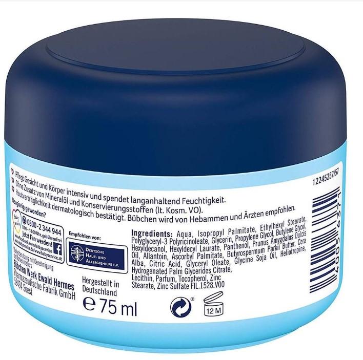 Kem dưỡng da Bubchen Soft Crème