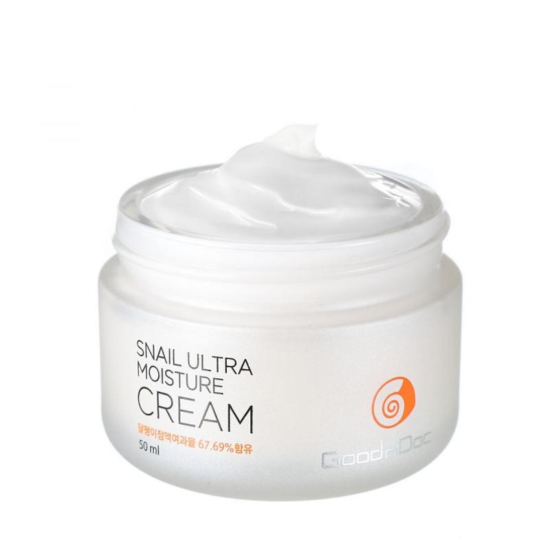 Kem dưỡng da chống lão hóa GoodnDoc Snail Ultra Moisture Cream