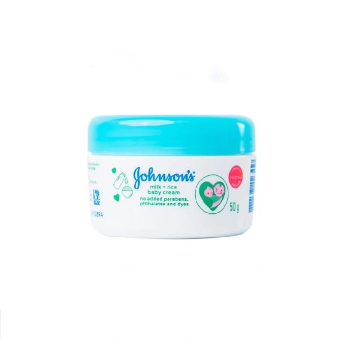 Kem dưỡng da chứa sữa & gạo Johnson Baby