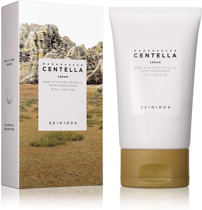 Kem dưỡng da giảm mụn chiết xuất rau má Skin1004 Madagascar Centella Soothing Cream