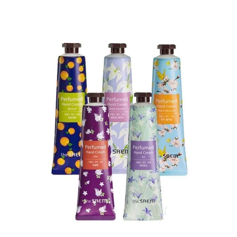 Kem dưỡng da tay hương nước hoa The Saem Perfumed Hand Cream - Peach Blossom
