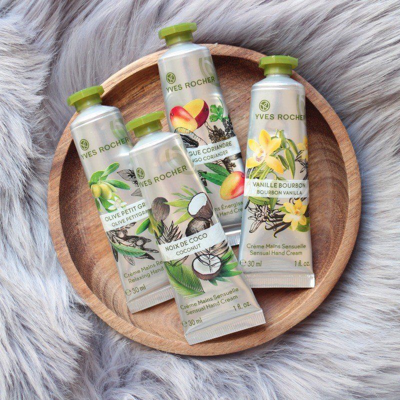 Kem dưỡng da tay Yves Rocher Vanilla Bourbon Hand Cream