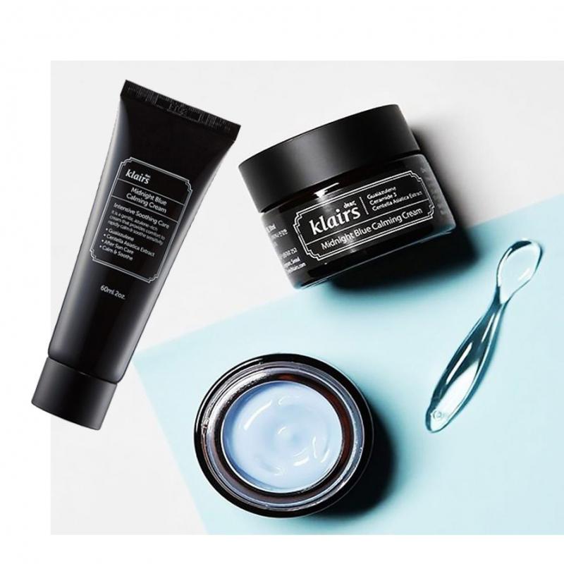 Kem dưỡng ẩm phục hồi da ban đêm Dear Klairs Midnight Blue Calming Cream