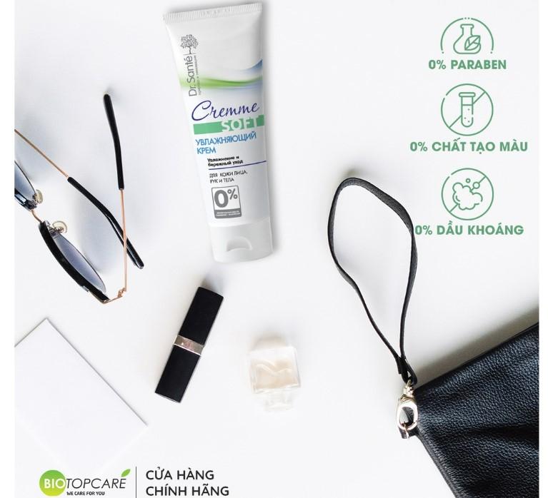 Kem dưỡng Dr.Sante Cremme giữ ẩm và bảo vệ da toàn thân