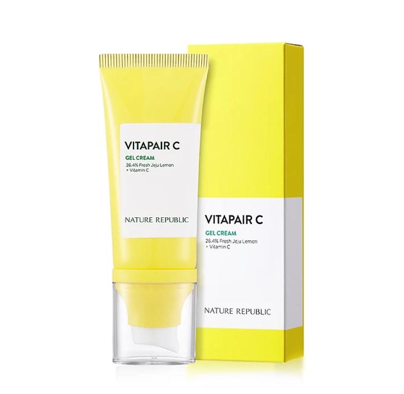 Kem dưỡng mờ thâm, sáng da Hàn Quốc Nature Republic Vitapair C Gel Cream