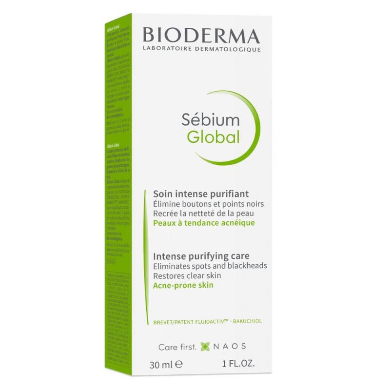 Kem dưỡng ngăn ngừa mụn & thâm da Bioderma Sebium Global