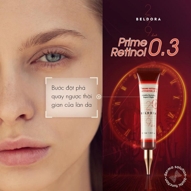 Kem dưỡng Retinol Beldora 299 Prime chống lão hóa, ngăn ngừa nếp nhăn