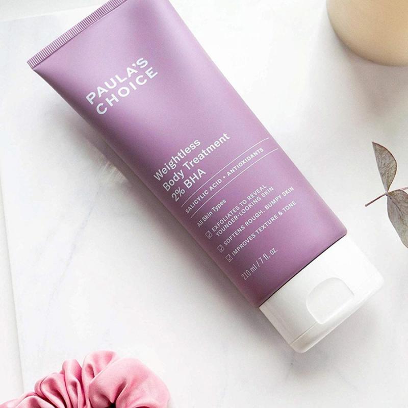 Kem dưỡng thể ngừa viêm lỗ chân lông Paula’s Choice Weightless Body Treatment With 2% BHA