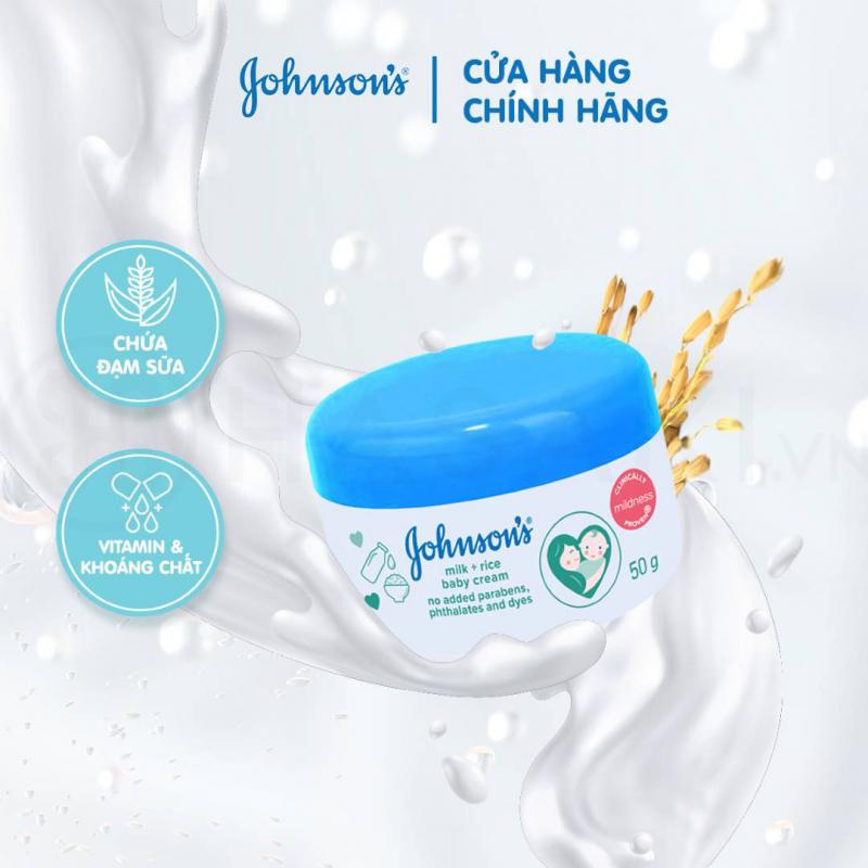 Kem dưỡng trị nẻ Jonhson's Baby