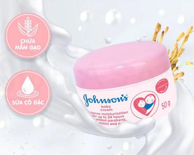 Kem dưỡng trị nẻ Johnson's Baby