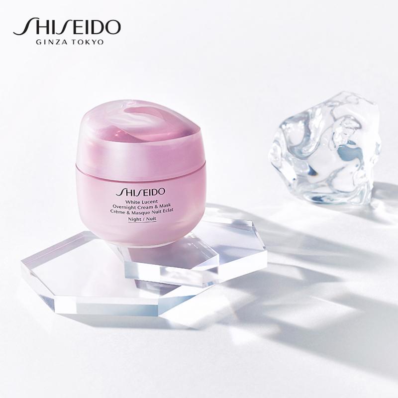 Kem dưỡng và mặt nạ ban đêm Shiseido White Lucent Overnight Cream & Mask