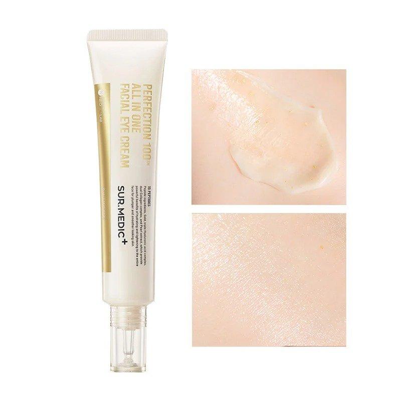 Kem ﻿giảm thâm mắt xoá mờ nếp nhăn Surmedic Perfection 100tm All In One Facial Eye Cream