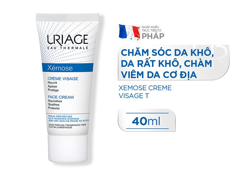 Kem hỗ trợ điều trị viêm da cơ địa, chàm Uriage Xemose Creme Relipidante Anti-irritations