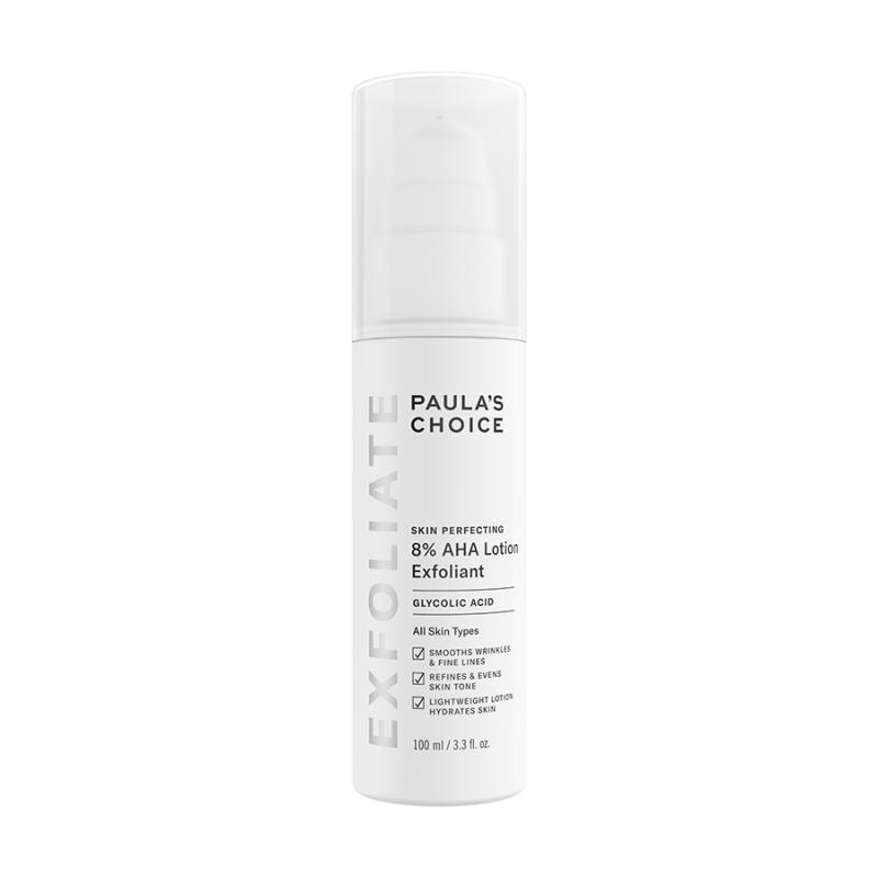 Kem loại bỏ tế bào chết mềm mịn da Paula's Choice Skin Perfecting 8% AHA Lotion