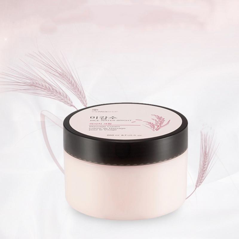 Kem massage dưỡng sáng da toàn thân The Face Shop Rice Water Bright Massage Cream