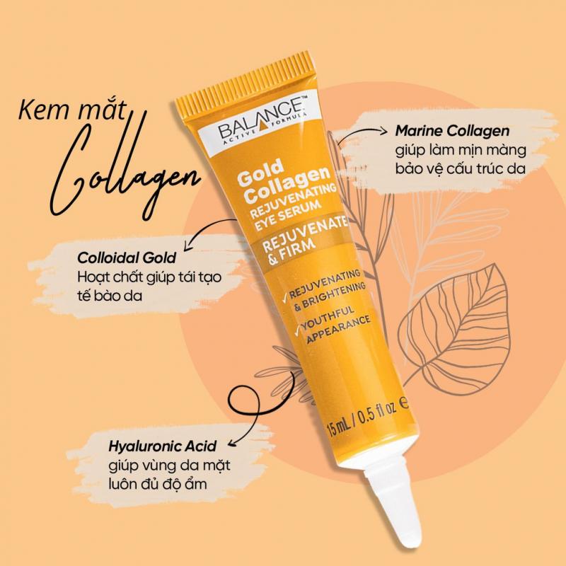 Kem mắt Balance Gold Collagen