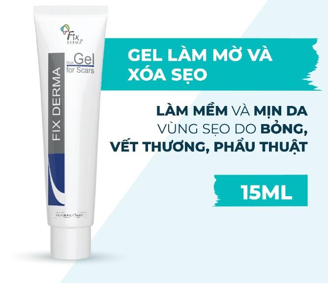 Kem mờ sẹo Fixderma Scar Gel