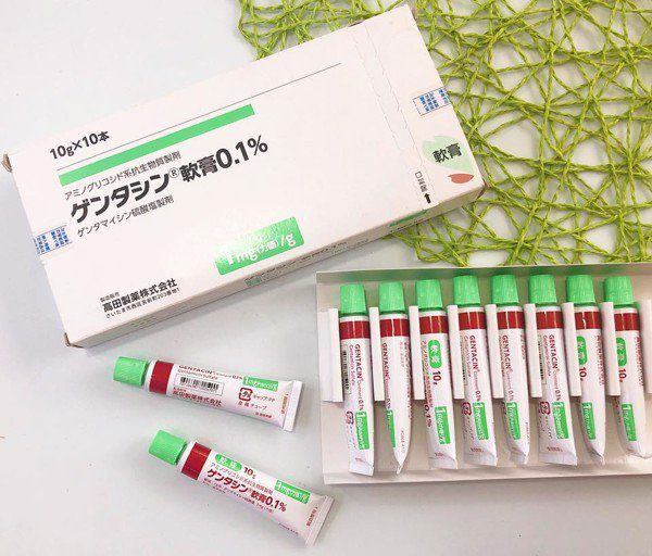 Kem mờ sẹo Gentacin của Nhật