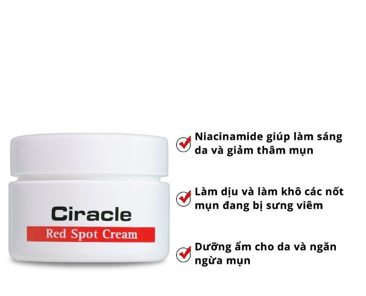 Kem mụn Ciracle Red Spot Cream
