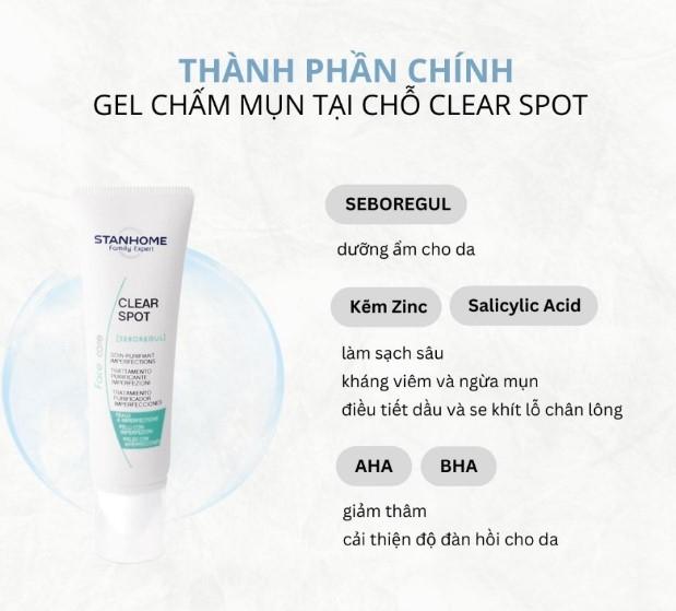 Kem mụn Stanhome Clear Spot