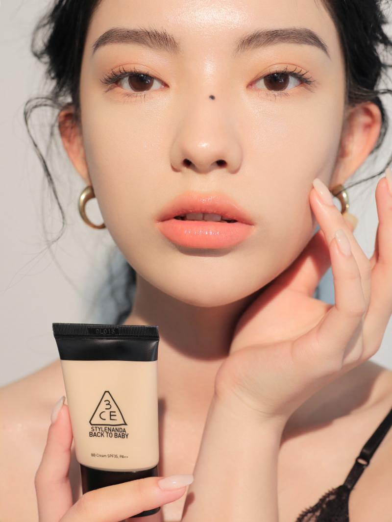 Kem nền 3CE Back To Baby BB Cream SPF35 PA++