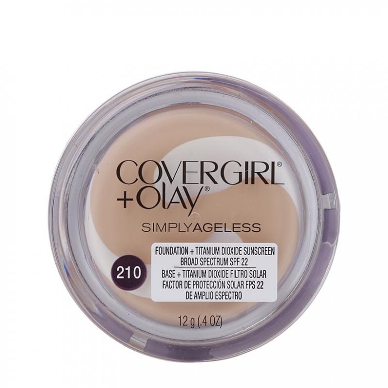 CoverGirl Olay Simply Ageless là sản phẩm kem nền kết hợp dưỡng da, với công thức pha trộn đặc biệt