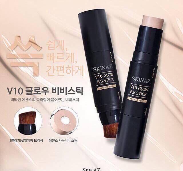 Kem Nền Skinaz V10 Glow B.B Stick