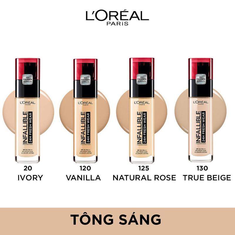 Kem nền  L'Oreal Paris Infallible 24h Fresh Wear Liquid Foundation