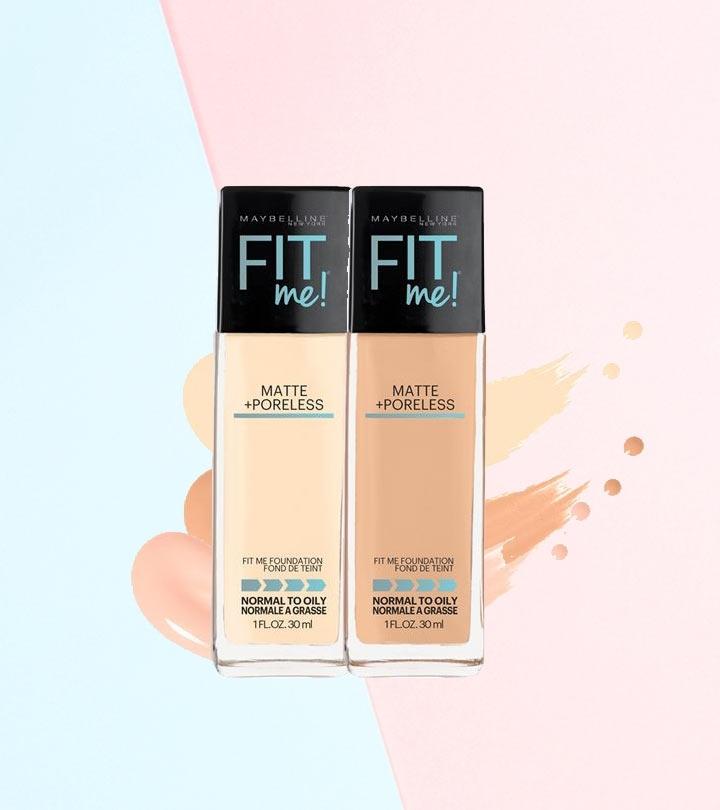 Kem nền mịn nhẹ kiềm dầu Fit Me Maybelline New York Matte Poreless Foundation