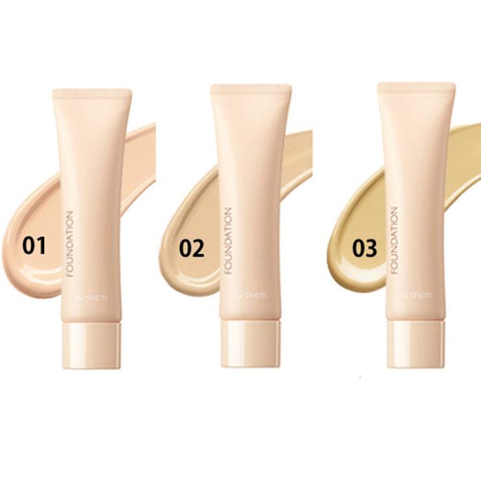 Kem nền The Saem Saemmul Airy Cotton Foundation SPF30/PA++