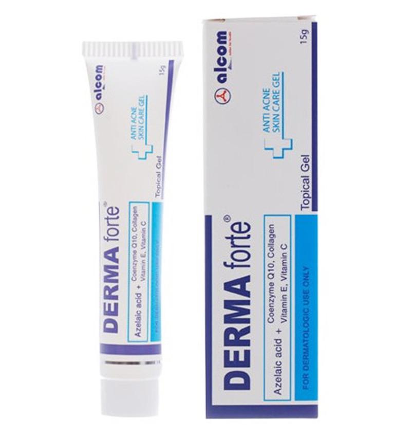 Kem ngừa mụn Gamma Derma Forte Acid Azelaic mờ thâm cho da nhạy cảm 15g