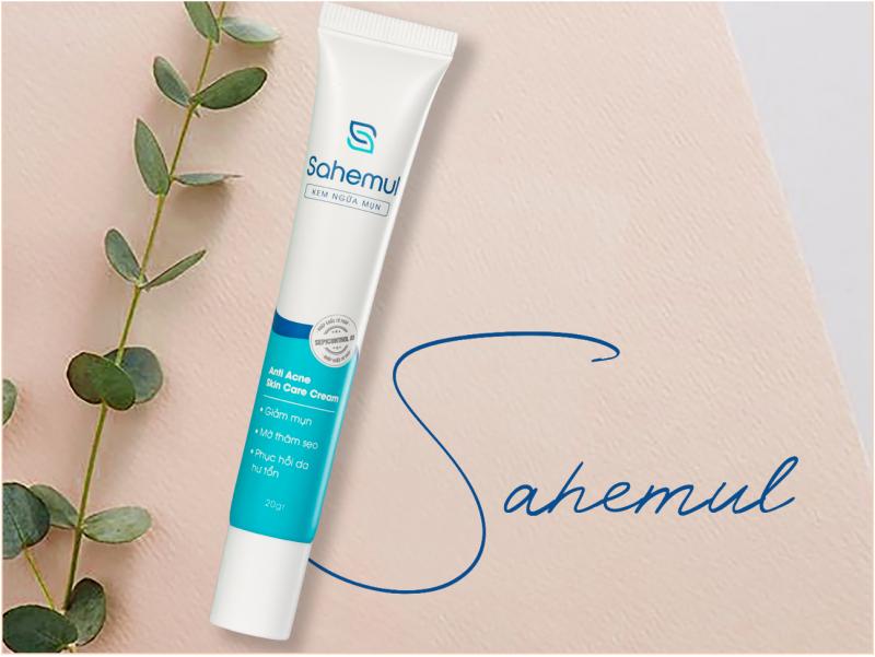 Kem ngừa mụn Sahemul – Anti Acne Skin Care Cream