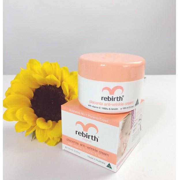 Kem nhau cừu dưỡng trắng và giảm nếp nhăn Rebirth