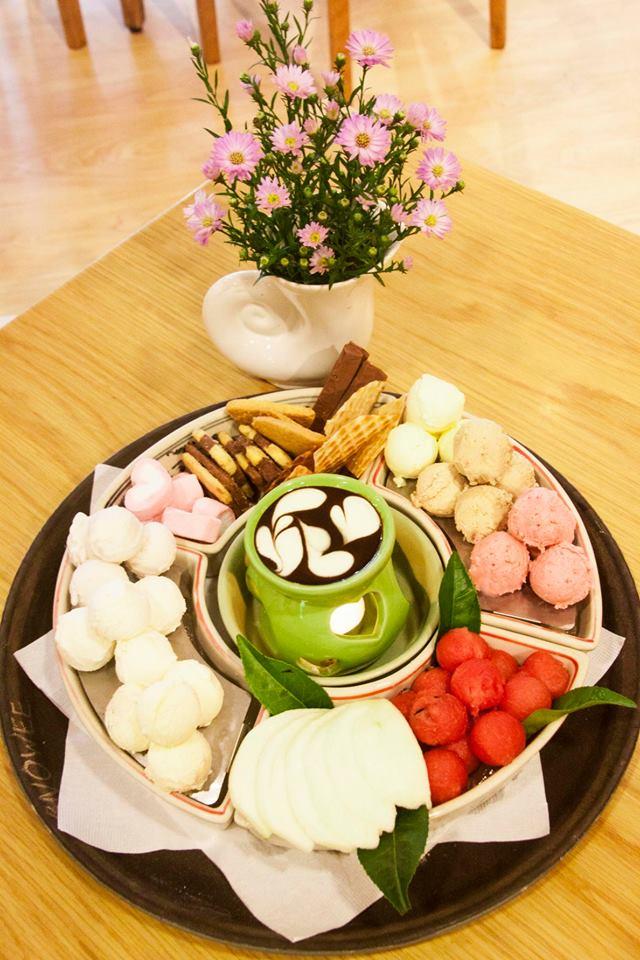 Một phần lẩu kem ở Snowee Gelato  khá to và nhiều, trong khi giá cũng không quá đắt.