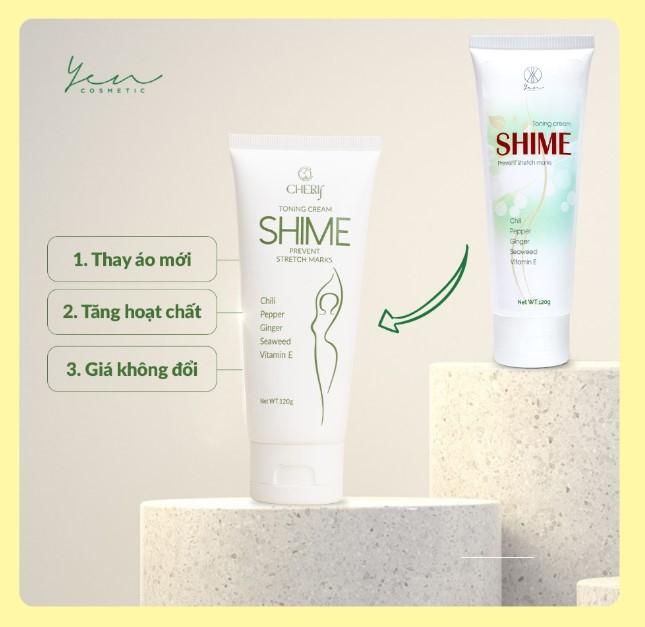 Kem tan mỡ Shime
