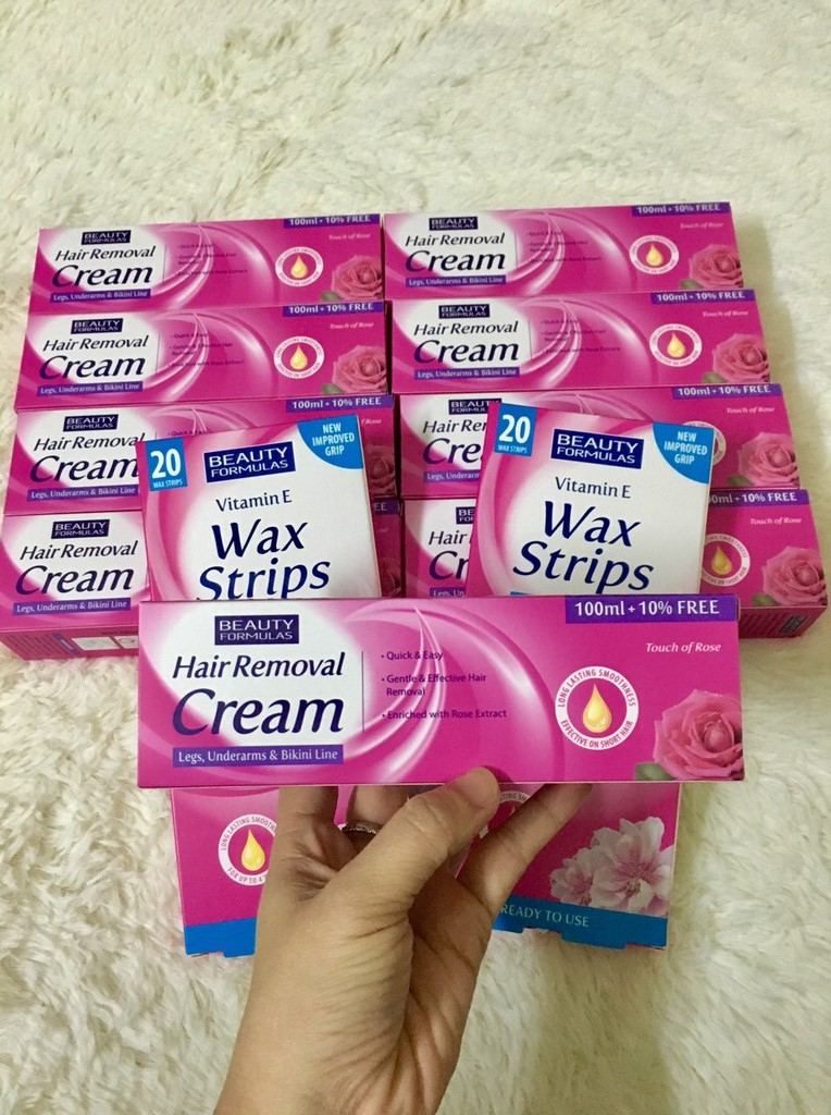 Kem tẩy lông Beauty Fomulas