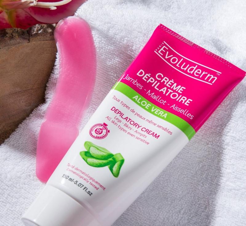Kem tẩy lông Evoluderm Crème Dépilatoire Jambes - Maillot -Aisselles