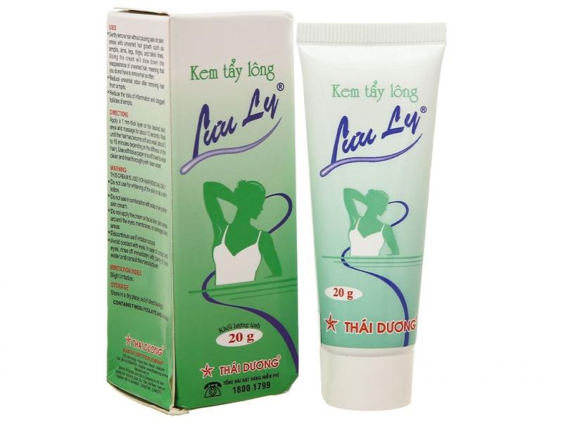 Kem tẩy lông Lưu ly