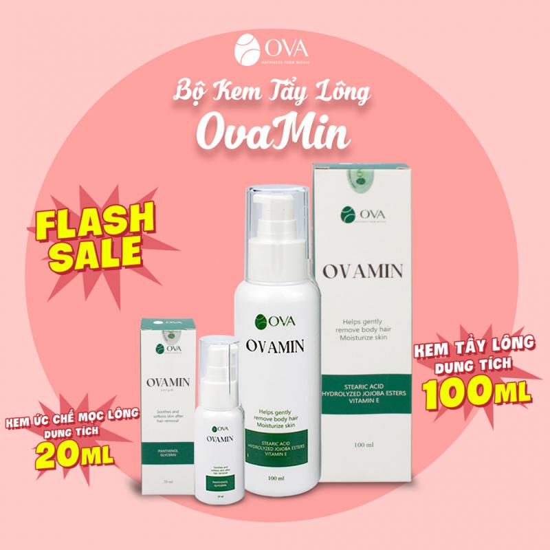 Kem tẩy lông Ovamin
